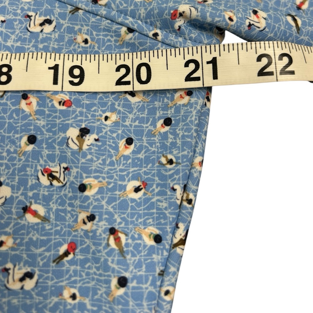PETER MILLAR Perth UPF 50+ Performance Pullover Pool Party Quarter Zip Golf L - Picture 11 of 12